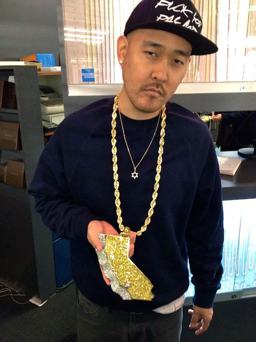 Ben Baller Designs BAPE Chain for Kid Cudi