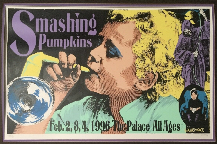 kozik ポスター smashing pumpkins ビンテージ - www.gauravani.com