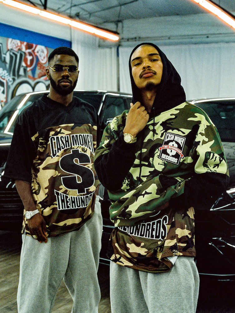 The Hundreds Cash Football Jersey Camo - Billion Creation