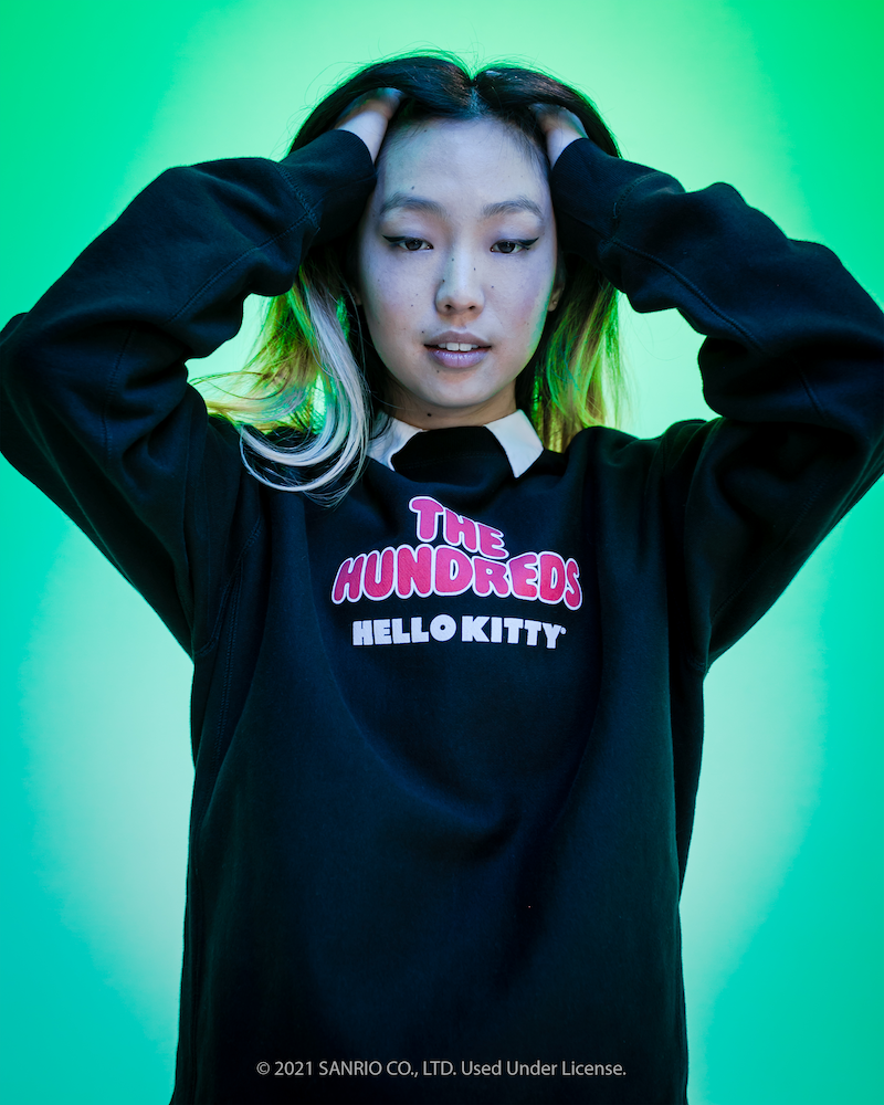 Hello Kitty x The Hundreds Snowman Tee