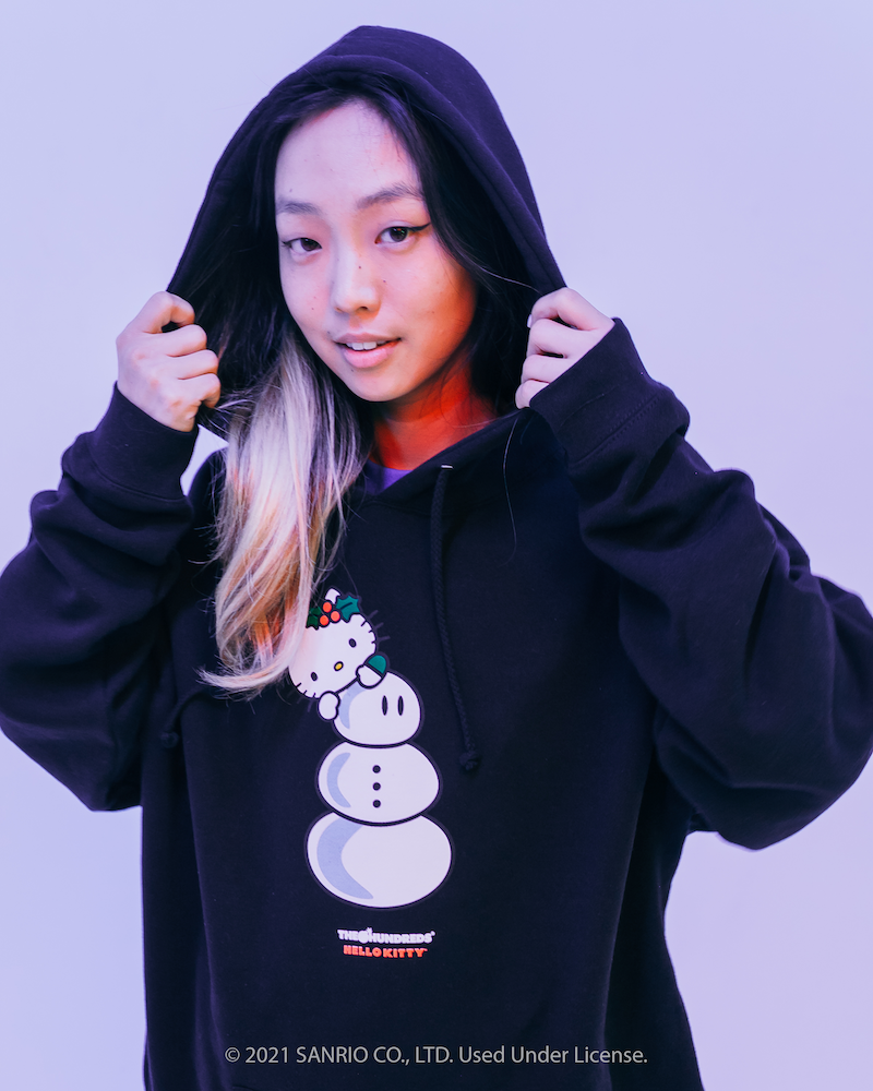 Hello Kitty x The Hundreds Snowman Tee