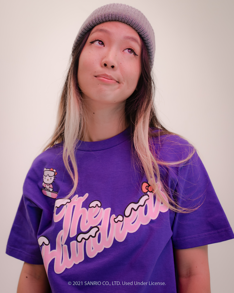 Hello Kitty x The Hundreds Snowman Tee