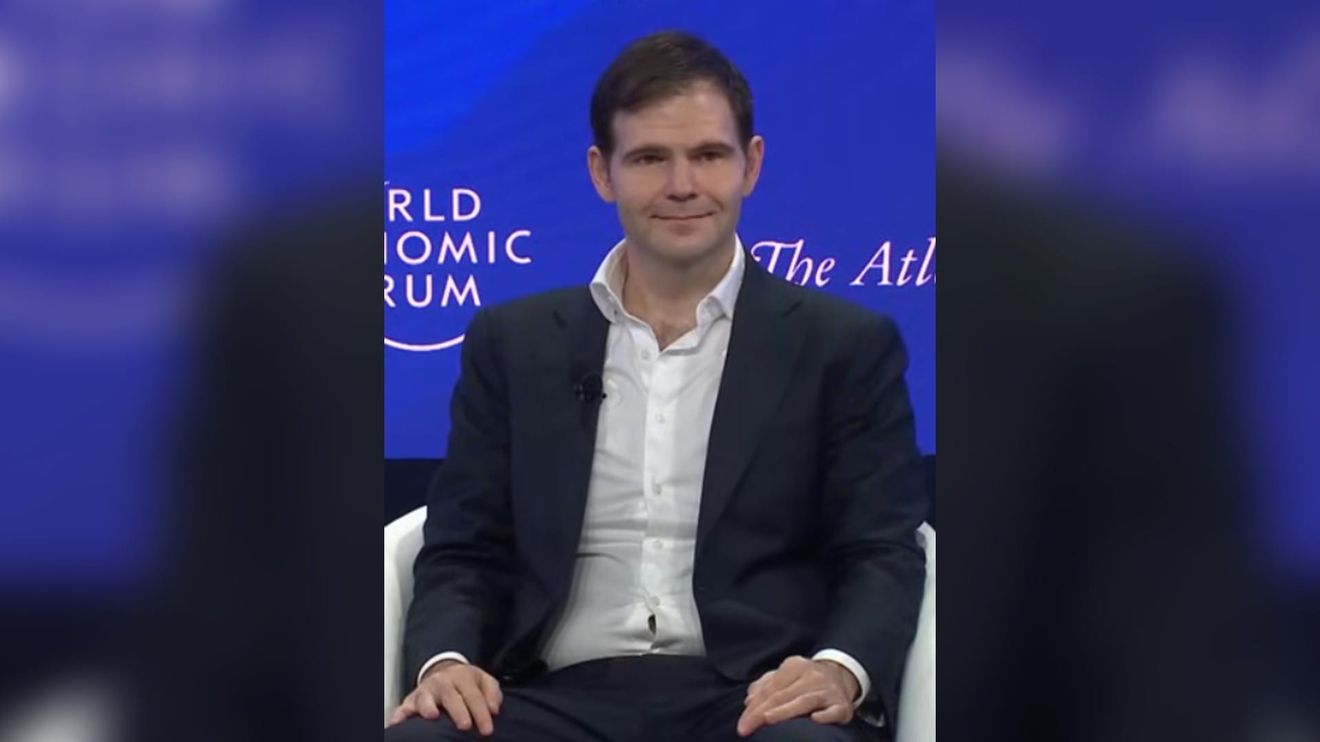 Groq founder and chief executive Jonathan Ross at the World Economic Forum annual meeting in Davos, 2025