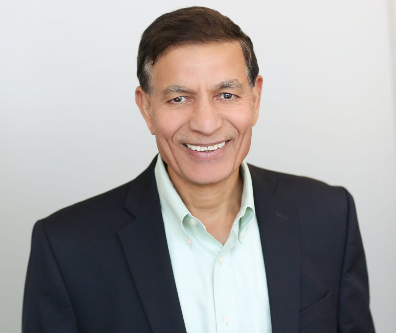 Jay Chaudhry, founder and chief executive of Zscaler, in a studio portrait.