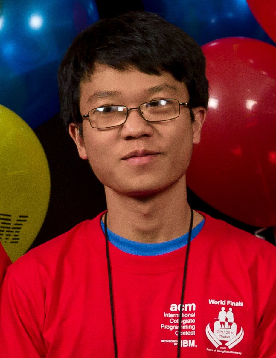 Scott Wu competing at the 2016 ACM ICPC World Finals