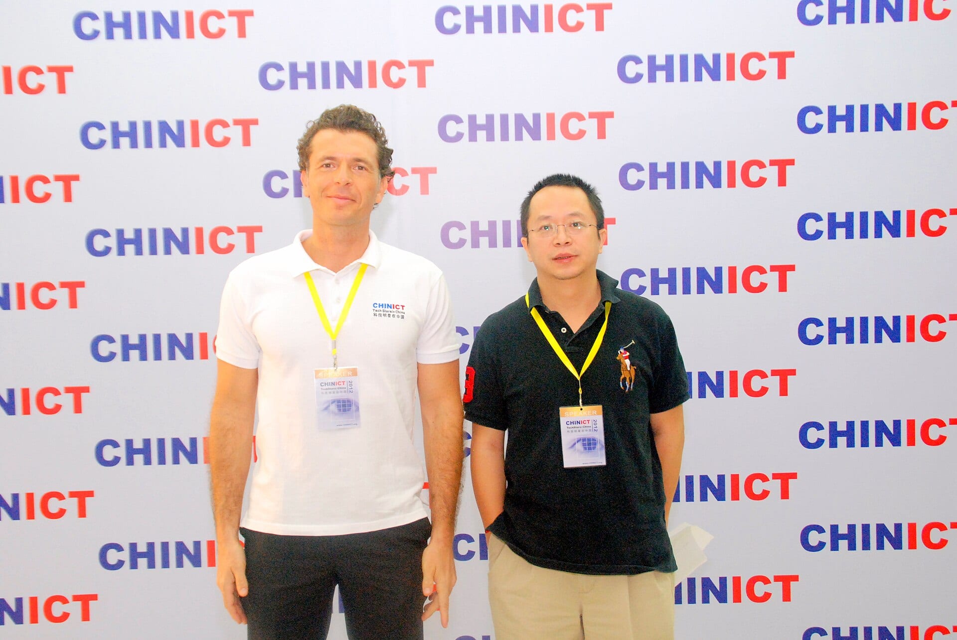 Zhou Hongyi, founder of Qihoo 360, at the CHINICT conference in Beijing in May 2012