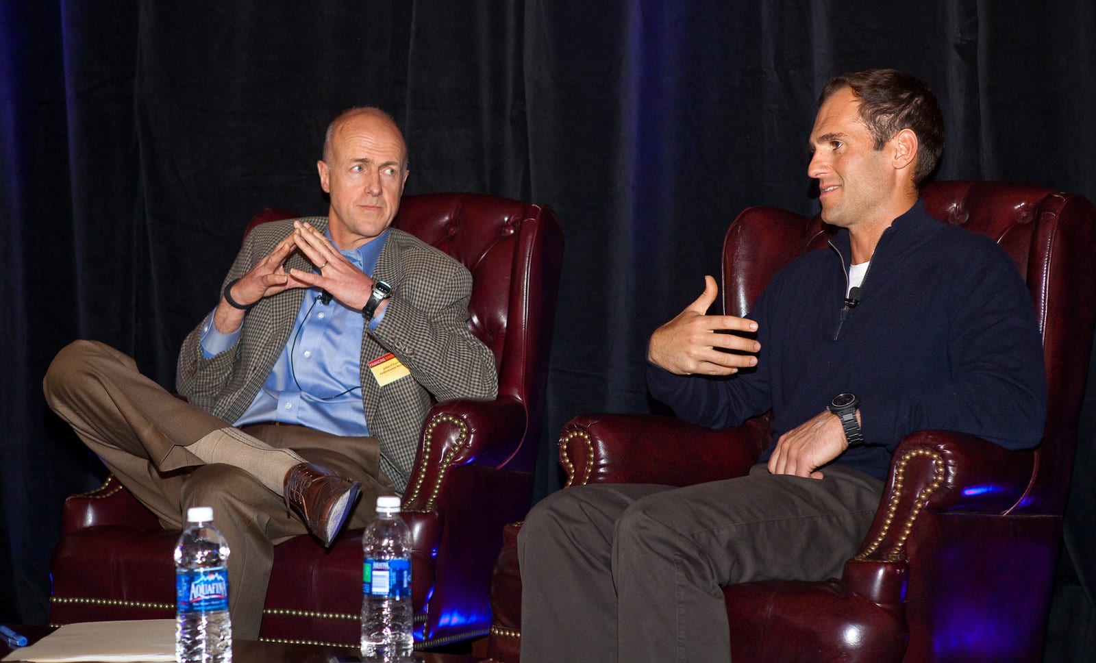 Egon Durban, co-chief executive of Silver Lake, speaking on a stage panel in December 2011