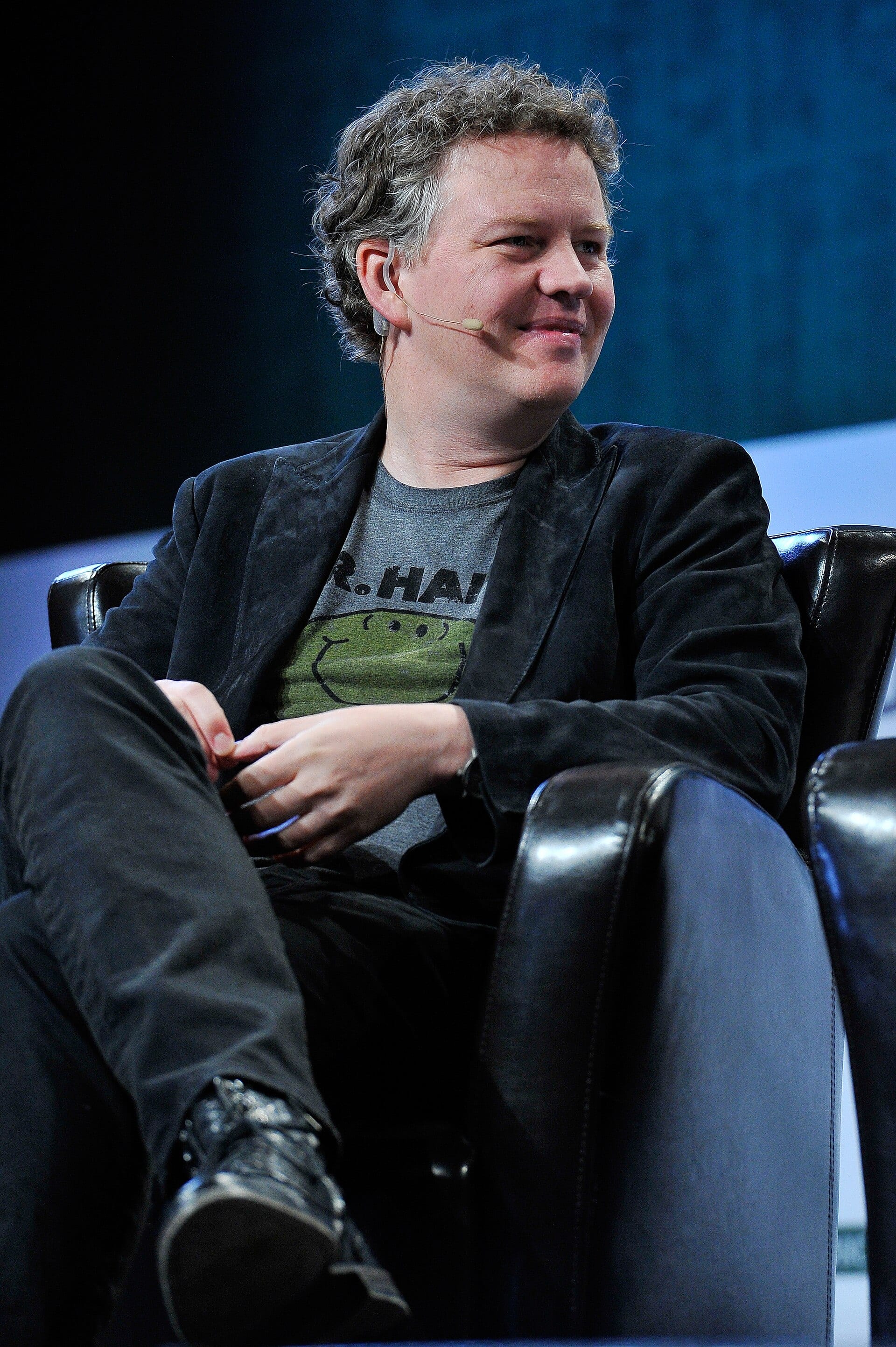 Matthew Prince, co-founder and chief executive of Cloudflare, speaking on stage
