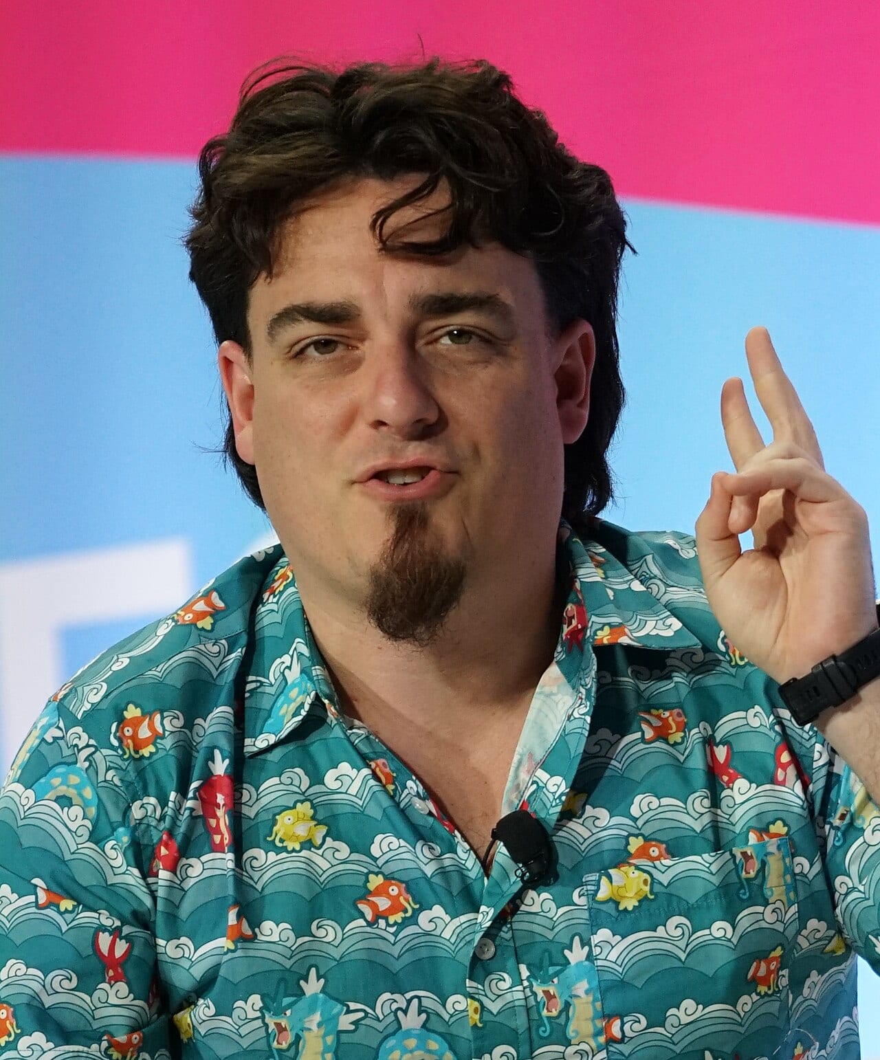 Palmer Luckey speaking at CES 2026