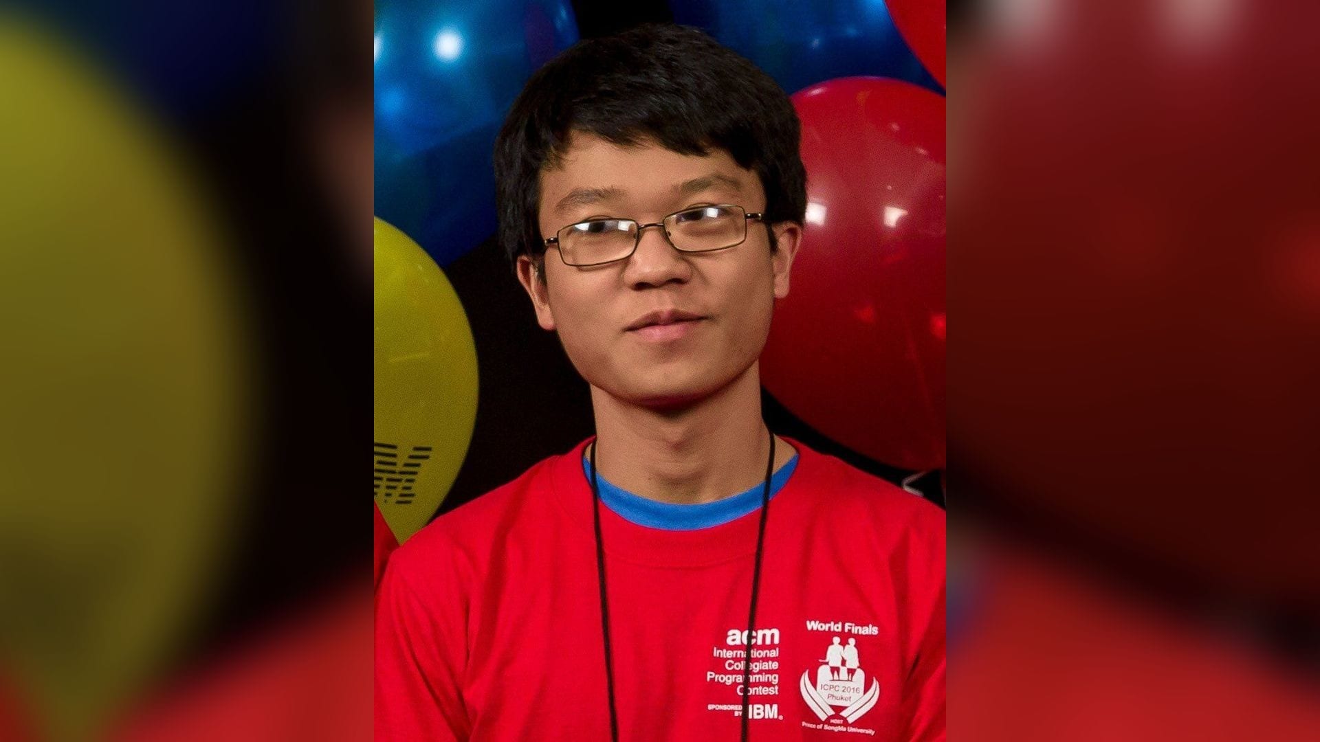 Scott Wu, Cognition's co-founder and chief executive, at the 2016 ACM-ICPC World Finals.