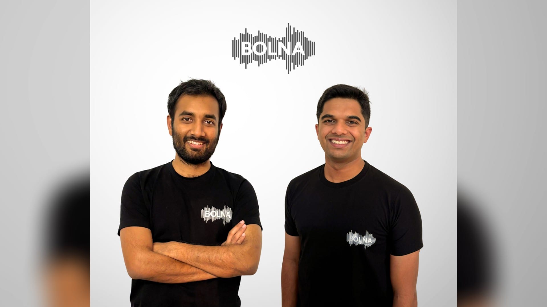Bolna co-founders Prateek Sachan and Maitreya Wagh in the company's portrait for its January 2026 seed funding announcement