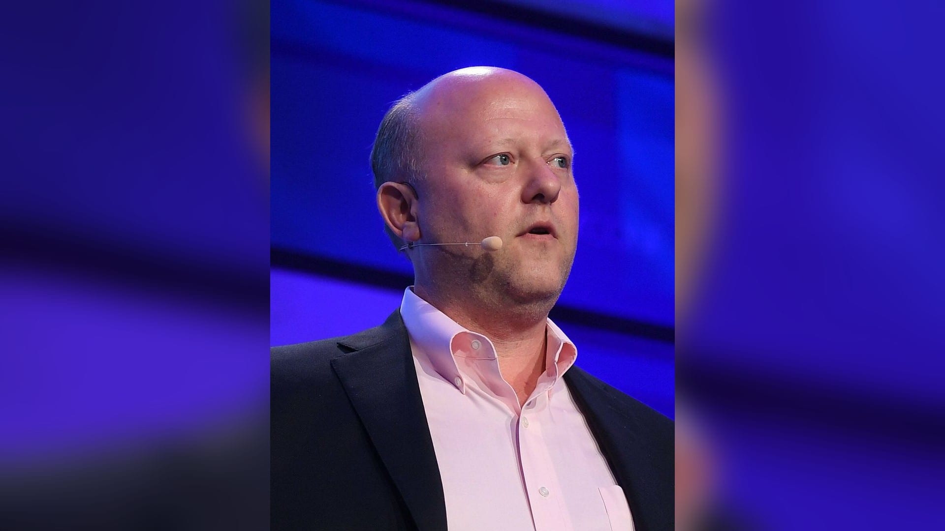 Jeremy Allaire, co-founder and chief executive of Circle, speaking on stage at MoneyConf 2018 in Dublin