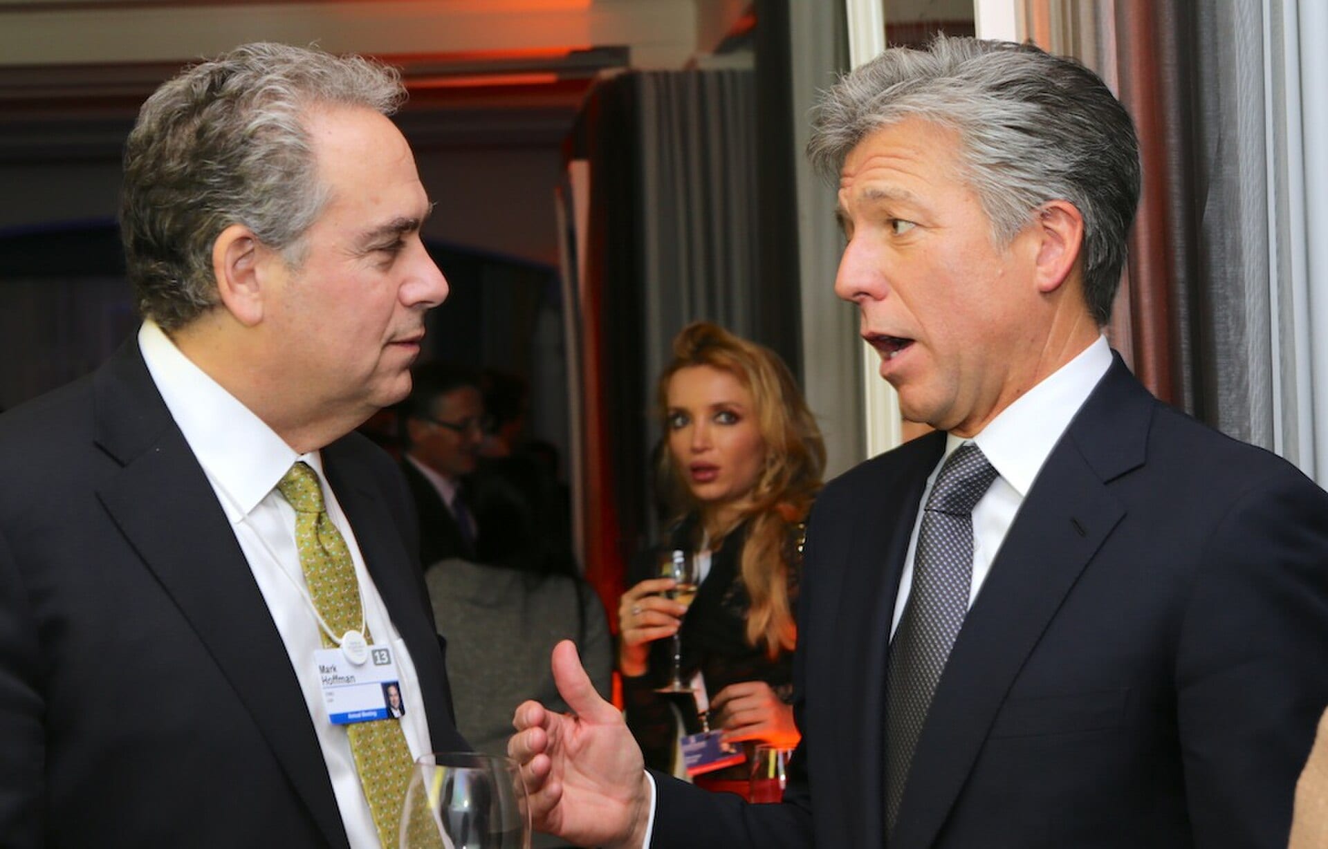 Bill McDermott, ServiceNow's chief executive, speaking at a Davos event in January 2013