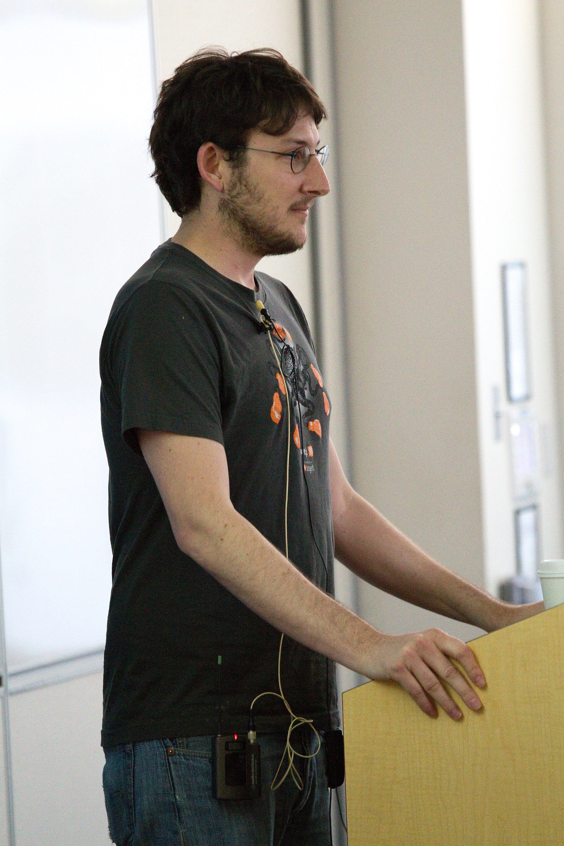 Ryan Dahl speaking at YUIConf 2010