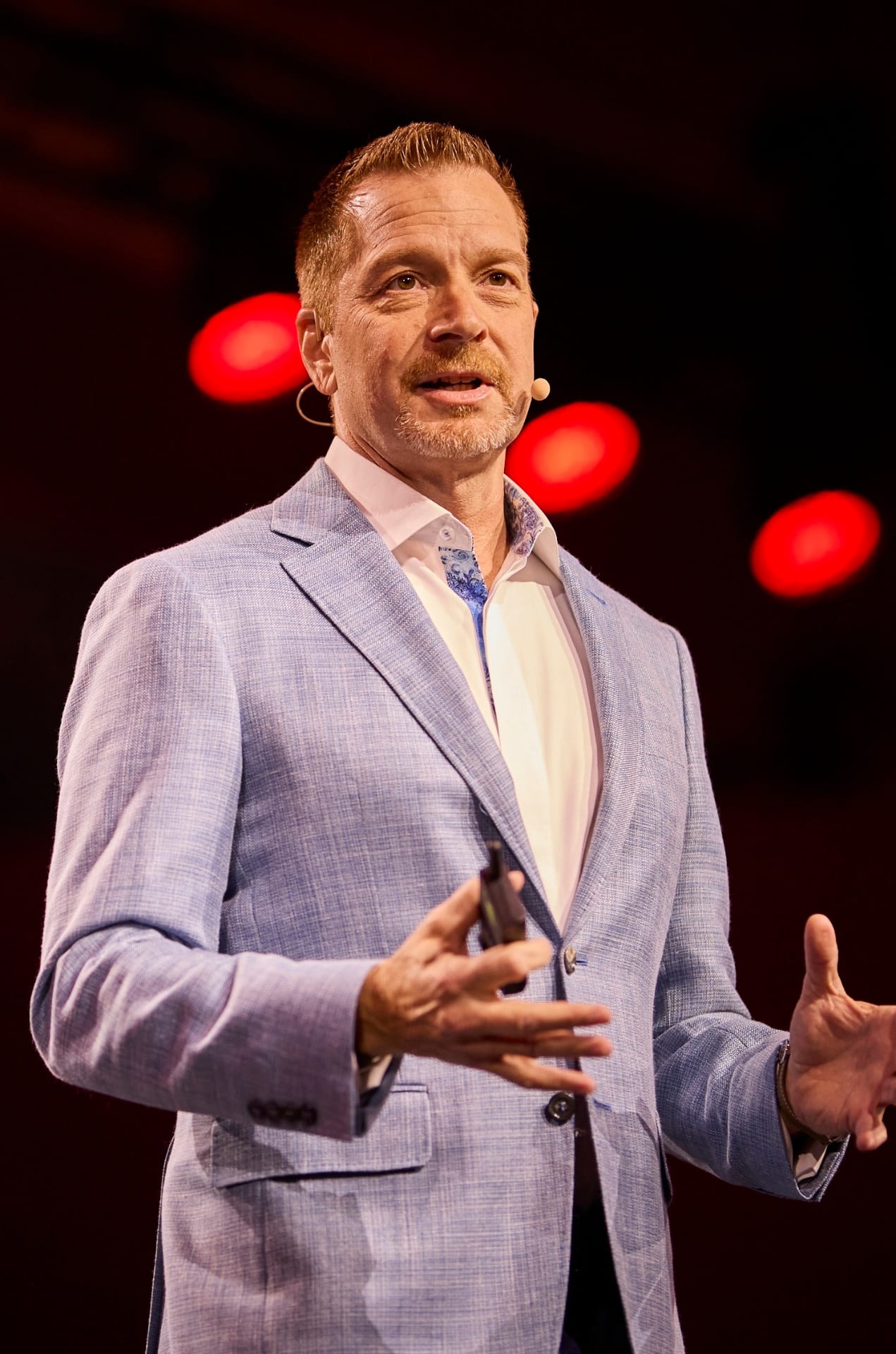 George Kurtz, CrowdStrike's chief executive, speaking on stage