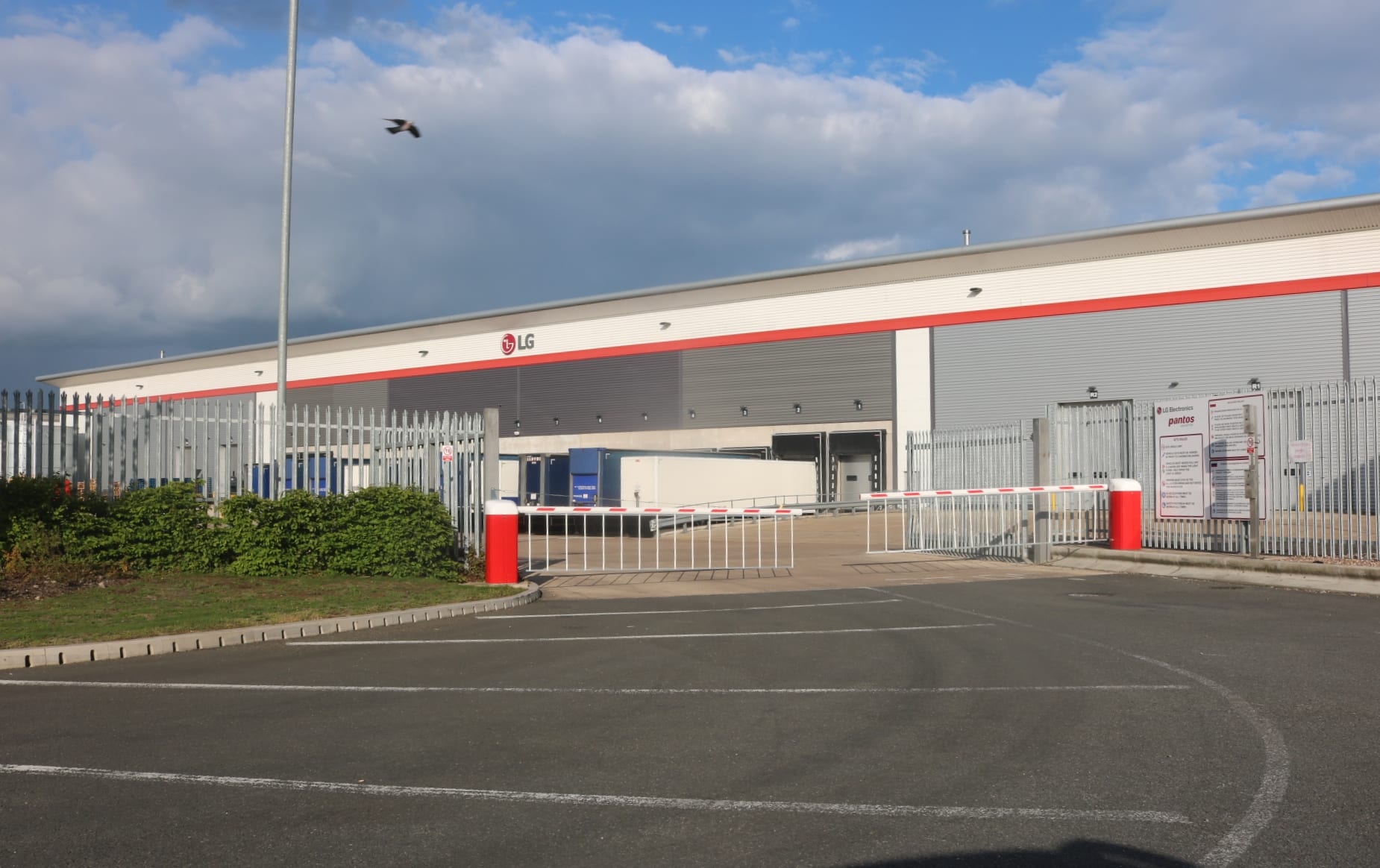 A distribution warehouse at Prologis Park Ryton in the United Kingdom