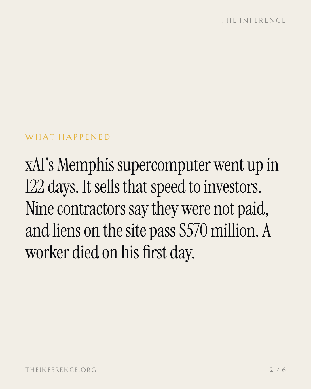 Colossus Went Up in 122 Days. Its Subcontractors Are Still Filing Liens. — slide 1