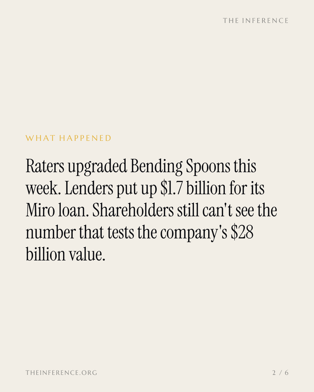 وكالات التصنيف ترفع ديون Bending Spoons إلى BB-.. والرقم الذي يختبر قيمتها البالغة 28 مليار دولار لا يزال خفياً — slide 1