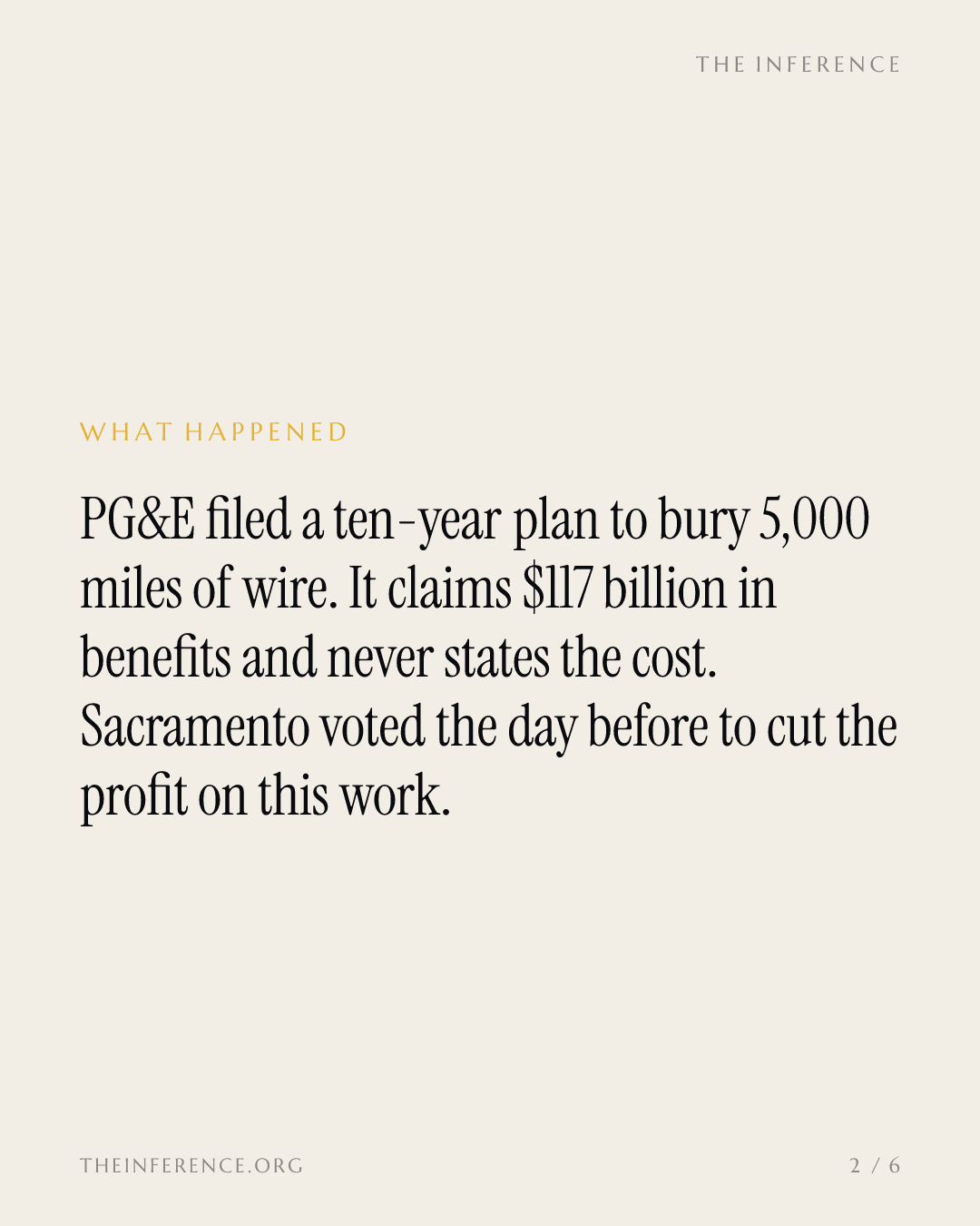 PG&E reicht Zehnjahresplan zur Erdverkabelung ein – am Tag, an dem Sacramento die Gewinne genau dafür kürzt — slide 1