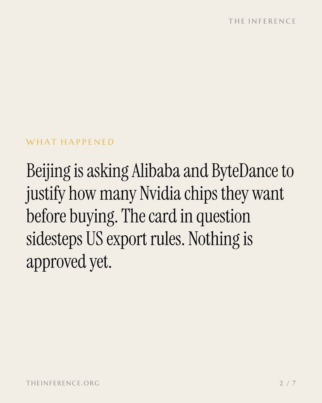 北京没有重开英伟达的水龙头，而是先装上了水表 — slide 1