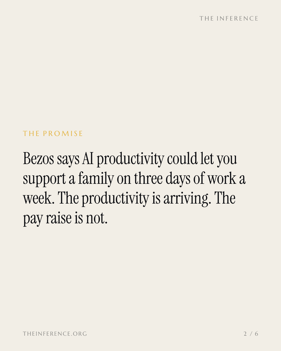Bezos promises three-day workweeks; so far the gains are landing in profits, not pay — slide 1