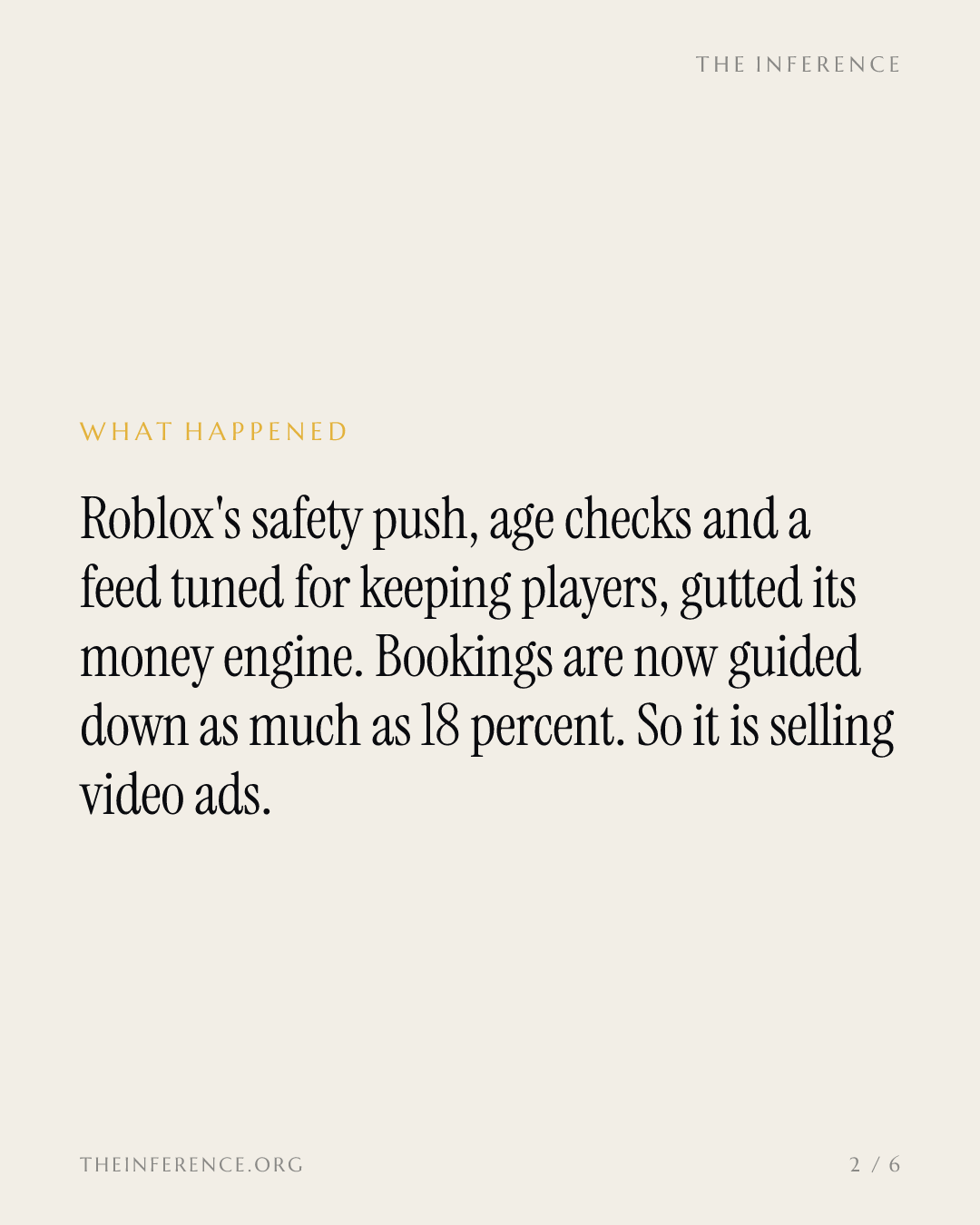 Roblox Is Selling Ads to Cover a Bookings Hole Its Own Safety Rules Dug — slide 1