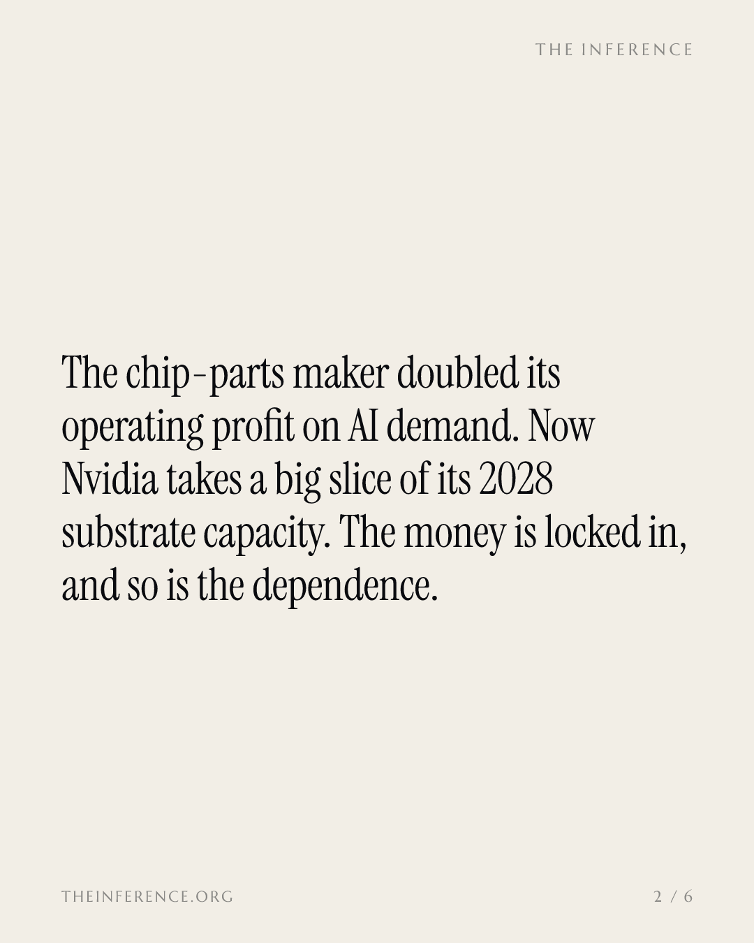 Samsung Electro-Mechanics doubled its profit on Nvidia, and the deal cuts both ways — slide 1