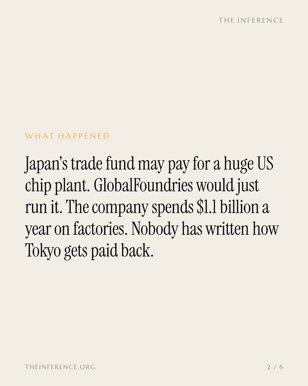 GlobalFoundries May Run a $19 Billion Fab It Never Has to Build — slide 1