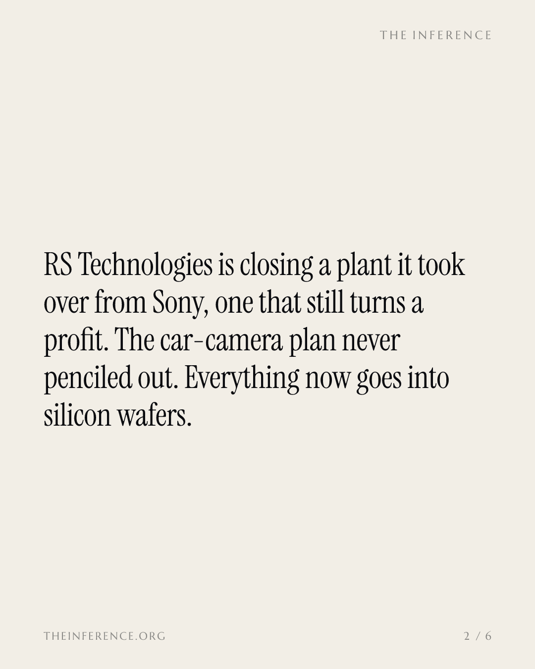 RS Technologies begräbt das Autokamera-Geschäft und setzt auf KI-Wafer – Verlusthöhe unklar, Zahlen am 12. November — slide 1