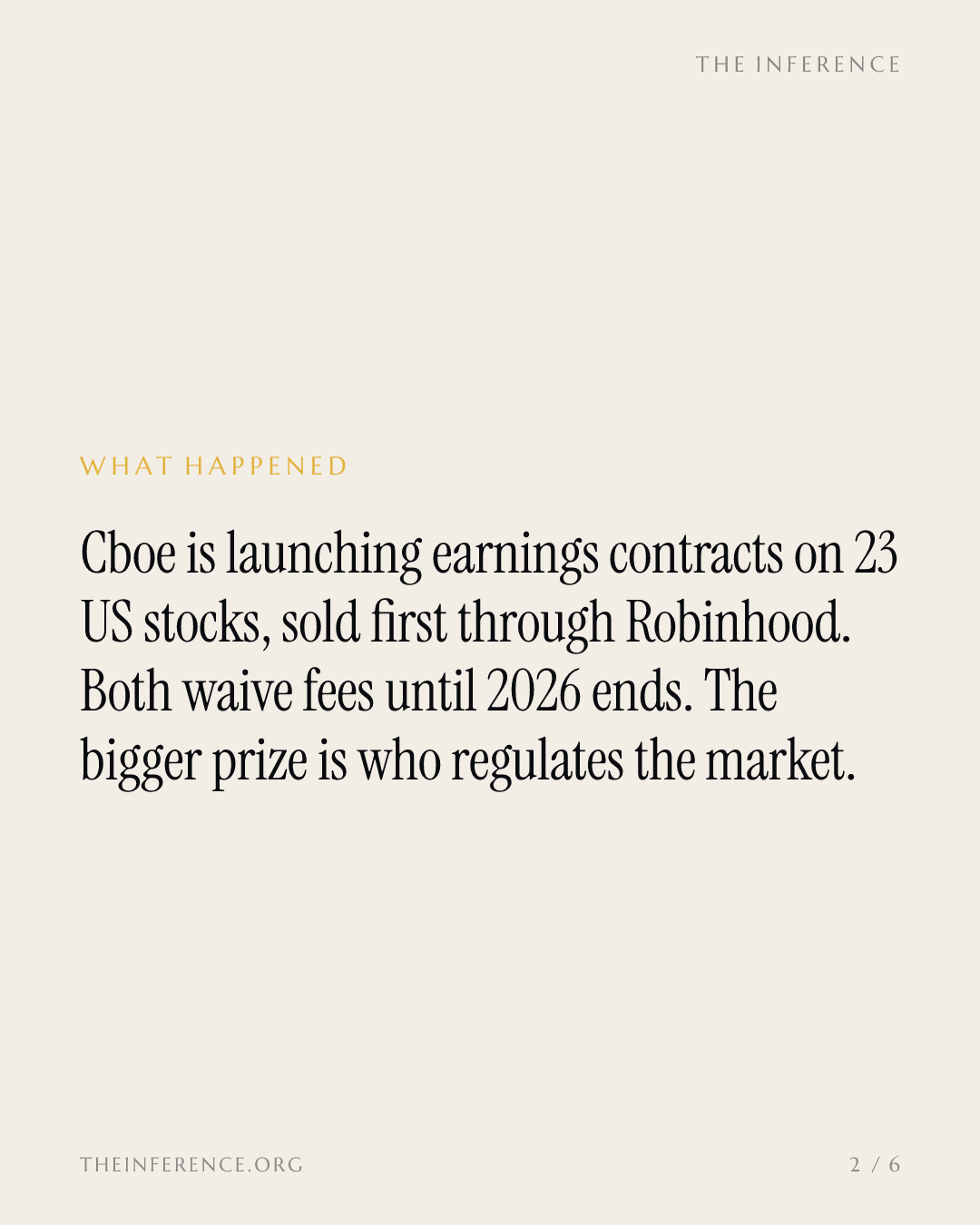 Cboe is building the regulated answer to Kalshi, and it is listed — slide 1