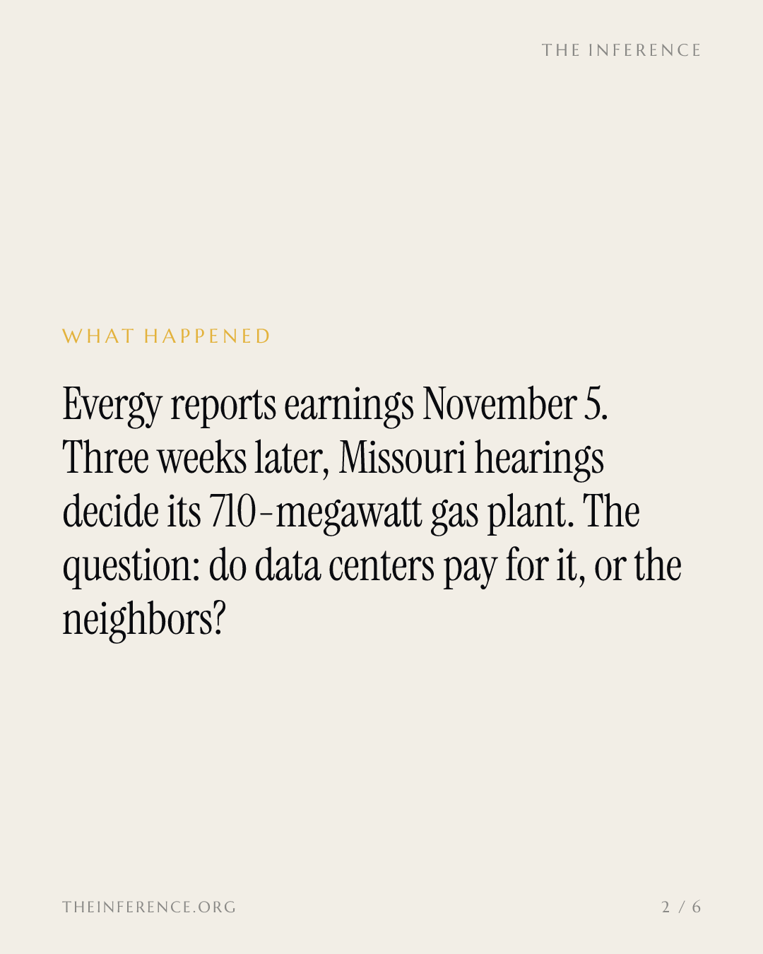 Evergy reports November 5 before Missouri hearings on its 710-megawatt gas plant — slide 1
