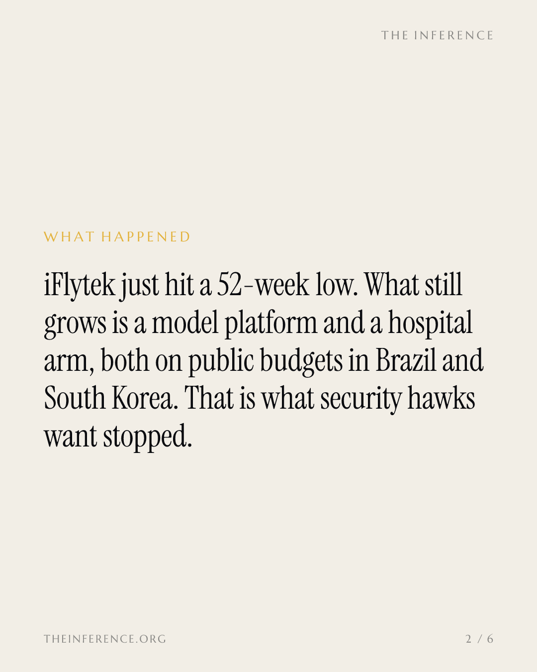 iFlytek's growth now sits in the businesses security hawks want stopped — slide 1