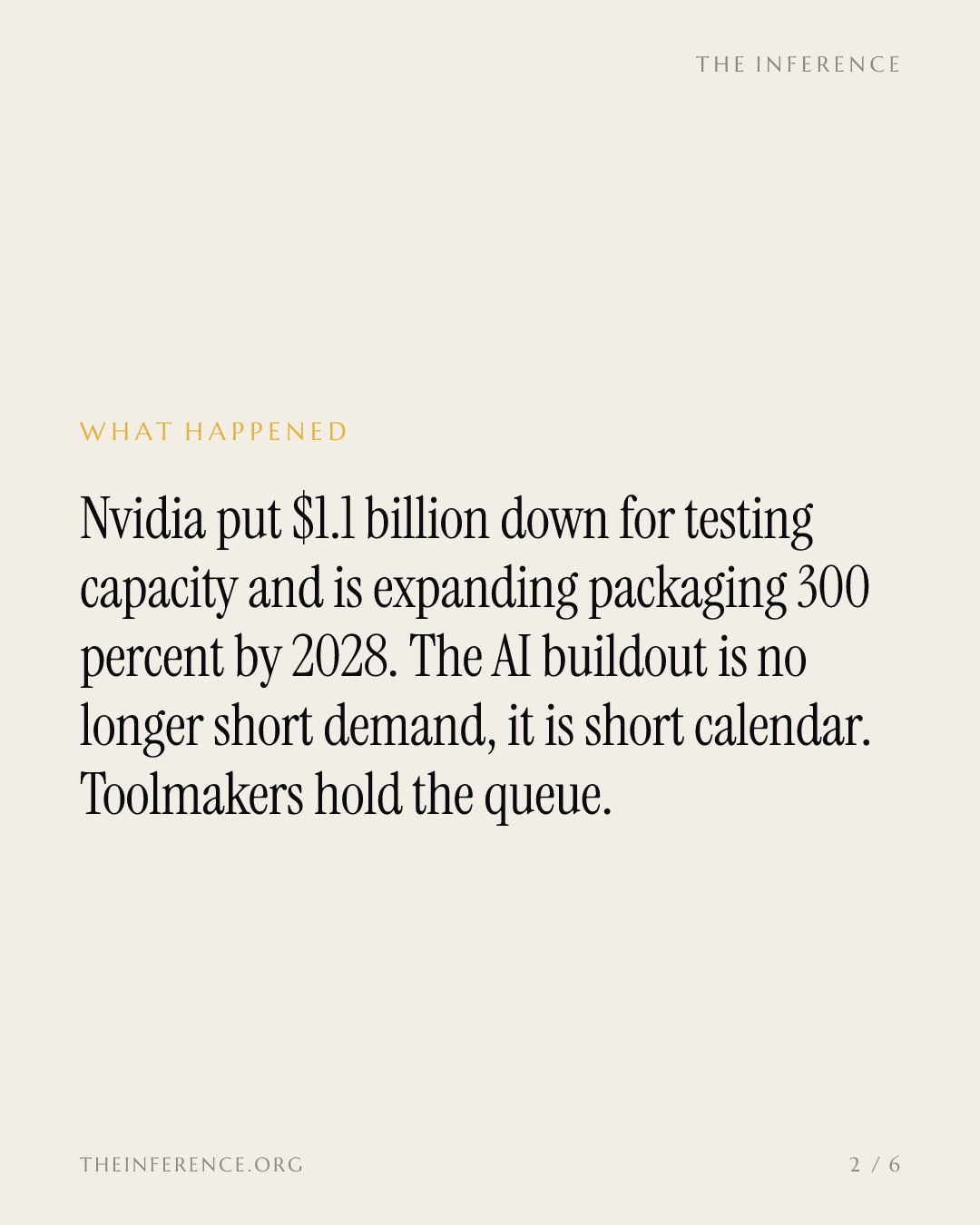 Nvidia prepays for packaging capacity; SUSS MicroTec's record backlog ships only 240 million euros — slide 1