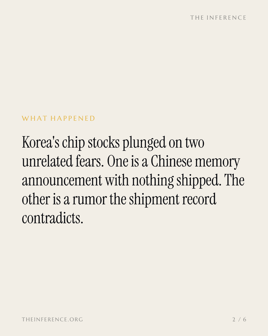 SK Hynix fell 10% by midday on an unverified Nvidia HBM4 rumor the shipment record contradicts — slide 1