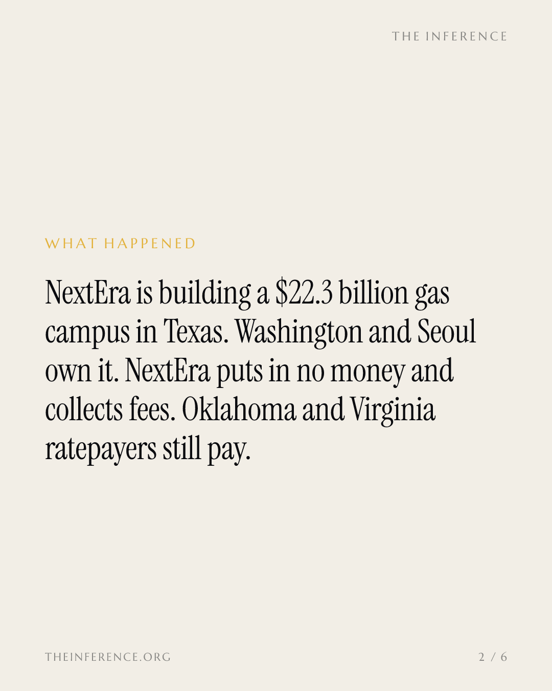 NextEra's $22.3 billion Texas power campus is not NextEra's to own — slide 1