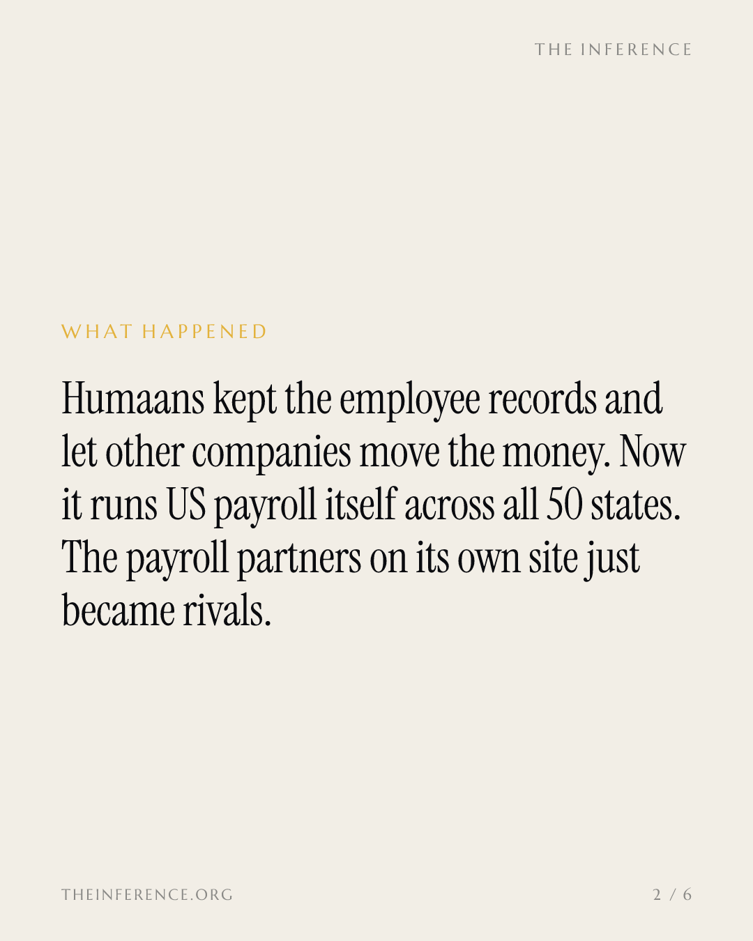Humaans, with $20 million raised, launches US payroll against ADP and its own partners — slide 1
