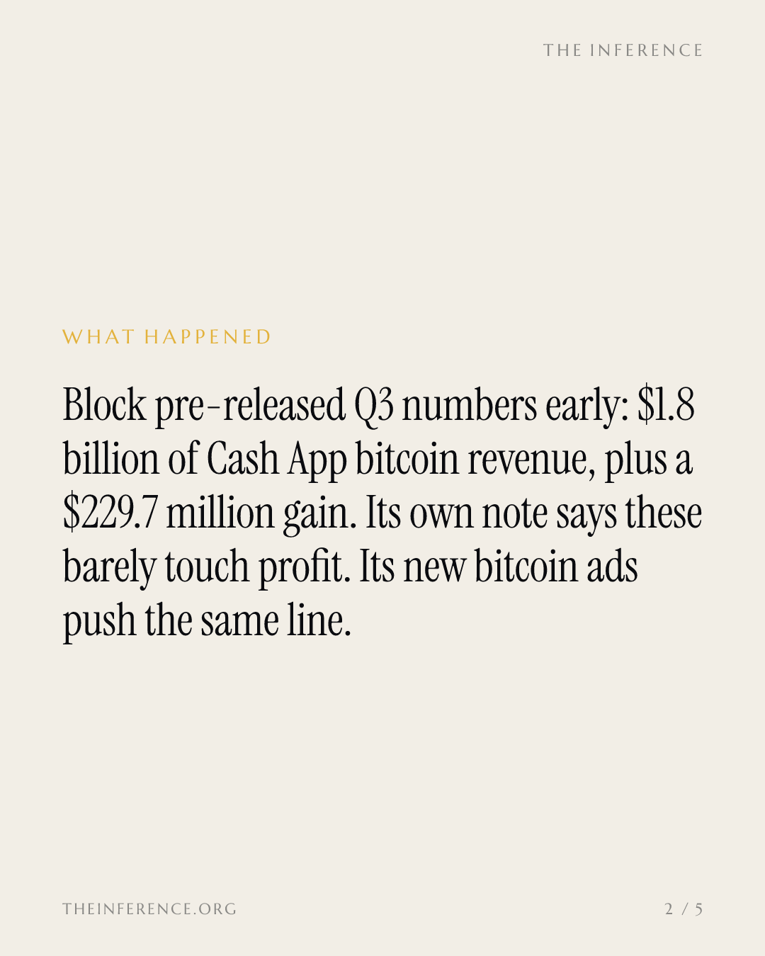 Block pre-announces $1.8 billion of bitcoin noise it is spending October to grow — slide 1