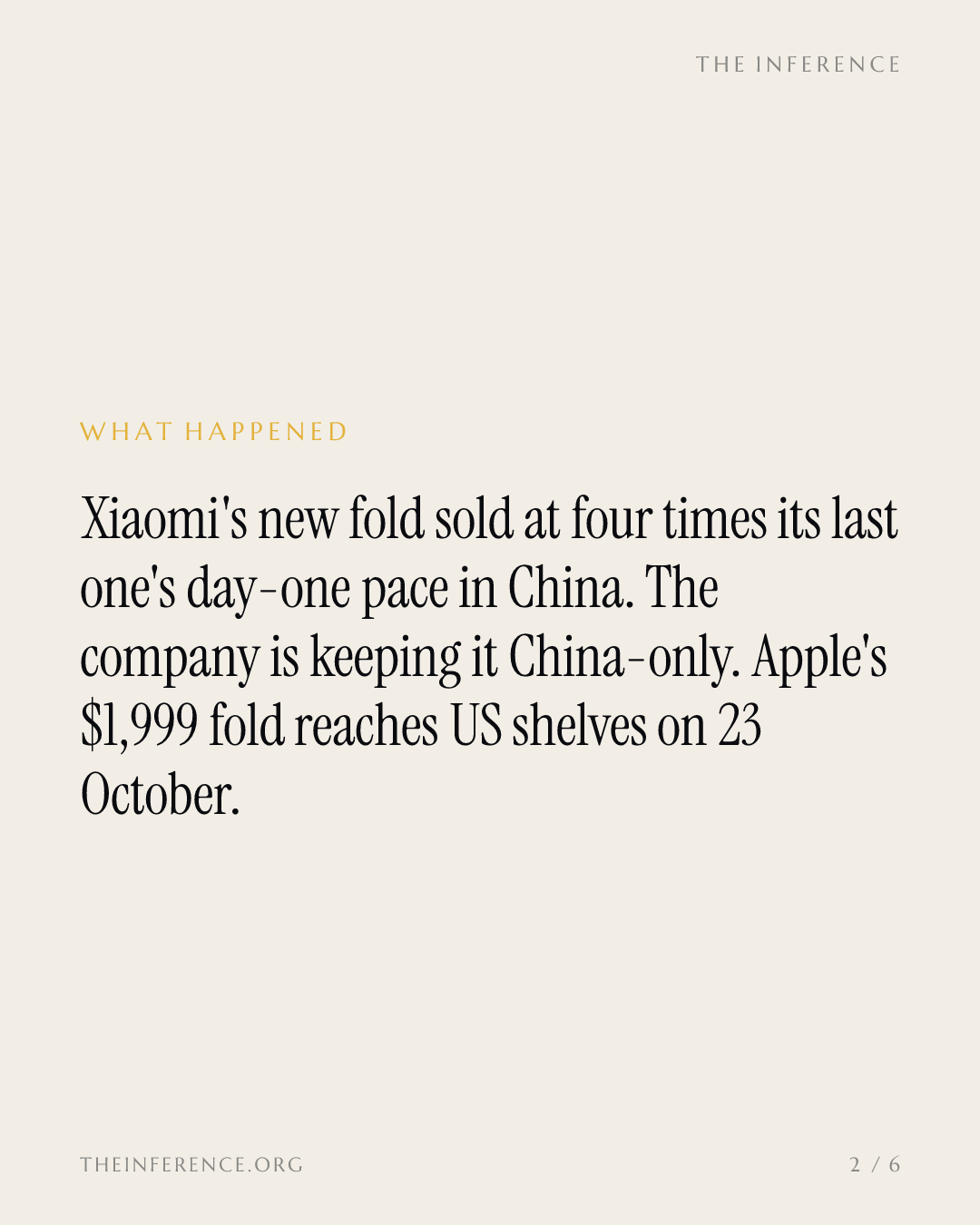 Le pliable Xiaomi qui a bondi de 300 % dès le premier jour ne quittera pas la Chine — slide 1
