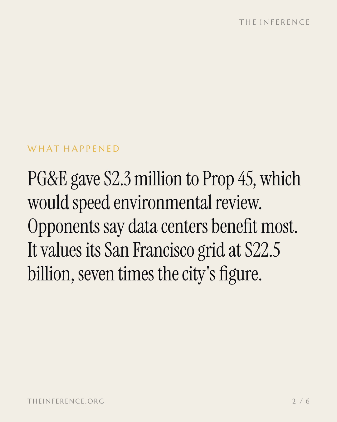 PG&E wants cheap permits and expensive grids: Proposition 45 is where the two meet — slide 1