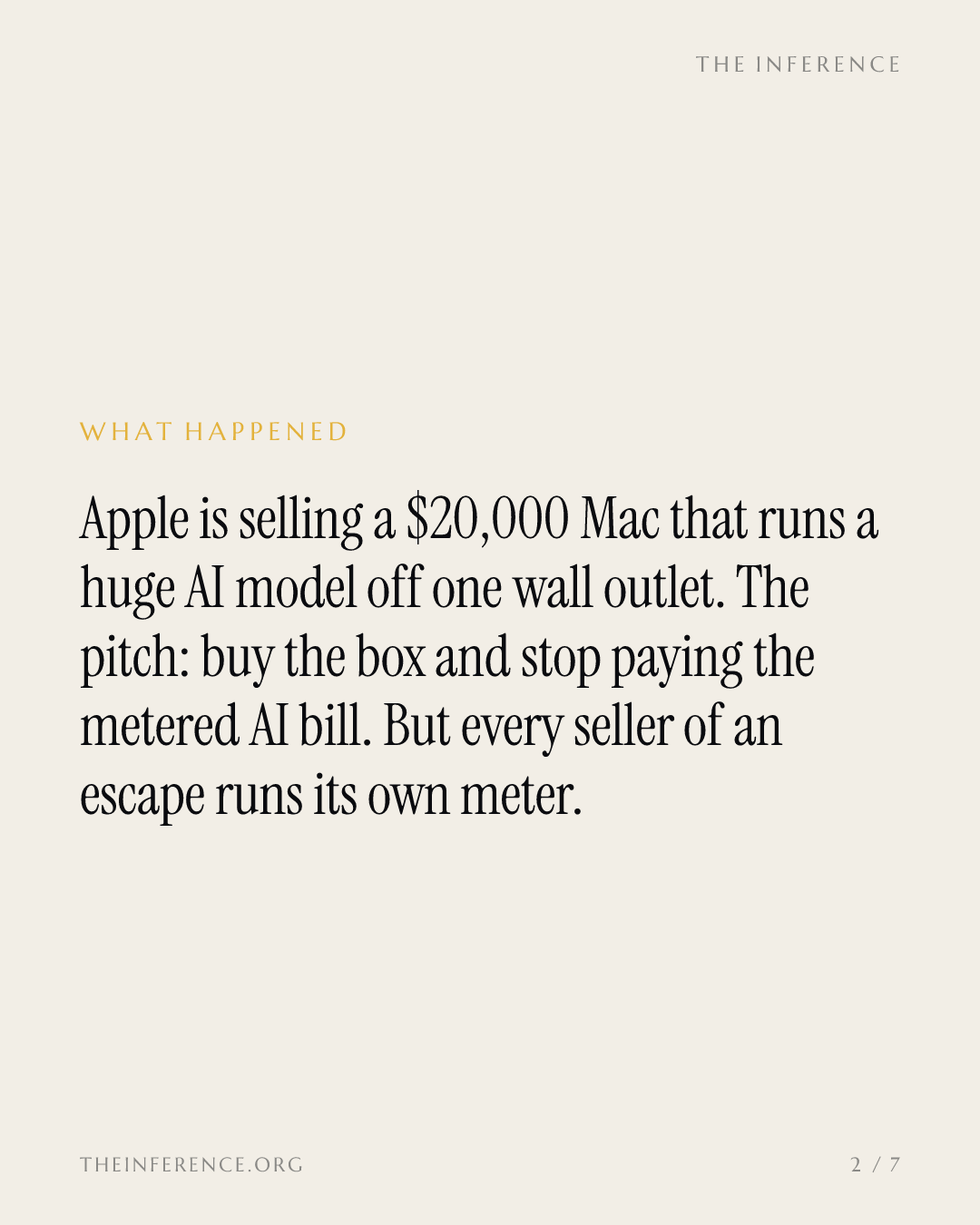AI टोकन बिल से छुटकारे की कीमत 20,000 डॉलर रखी ऐप्पल ने — slide 1