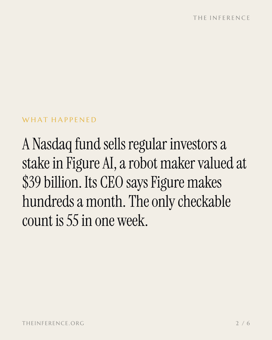 Nasdaq robot fund RoboStrategy sells Figure AI's $39 billion mark on numbers no shareholder can audit — slide 1
