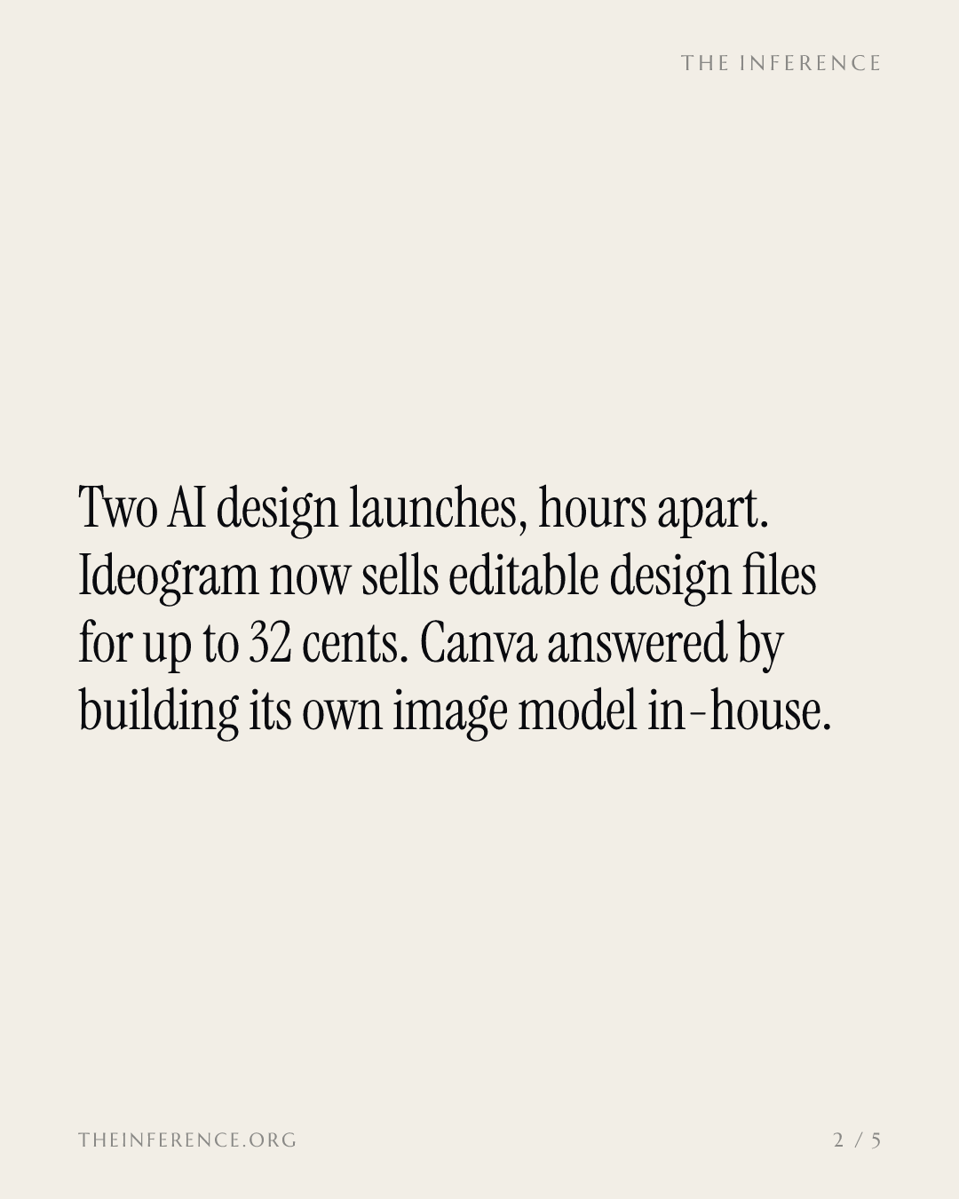 Canva launches its own Craft image model as Ideogram prices editable design files at up to 32 cents — slide 1