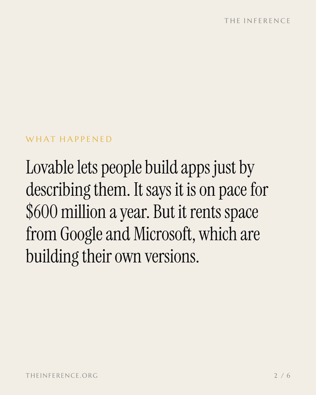 Lovable rents shelf space from two landlords building its rivals — slide 1