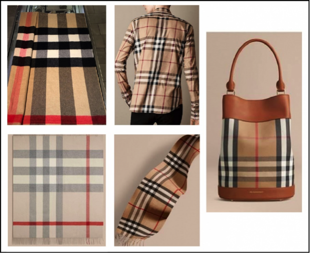 what is burberry pattern called