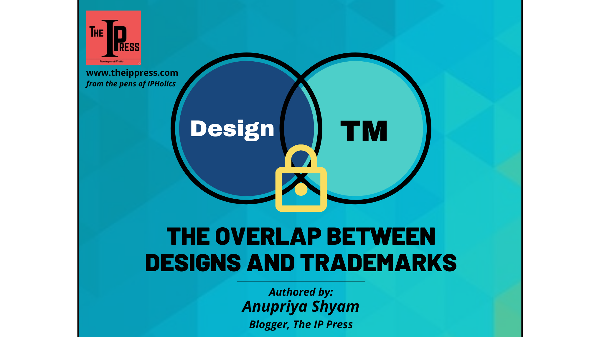 Image showcasing THE OVERLAP BETWEEN DESIGNS AND TRADEMARKS – The IP Press