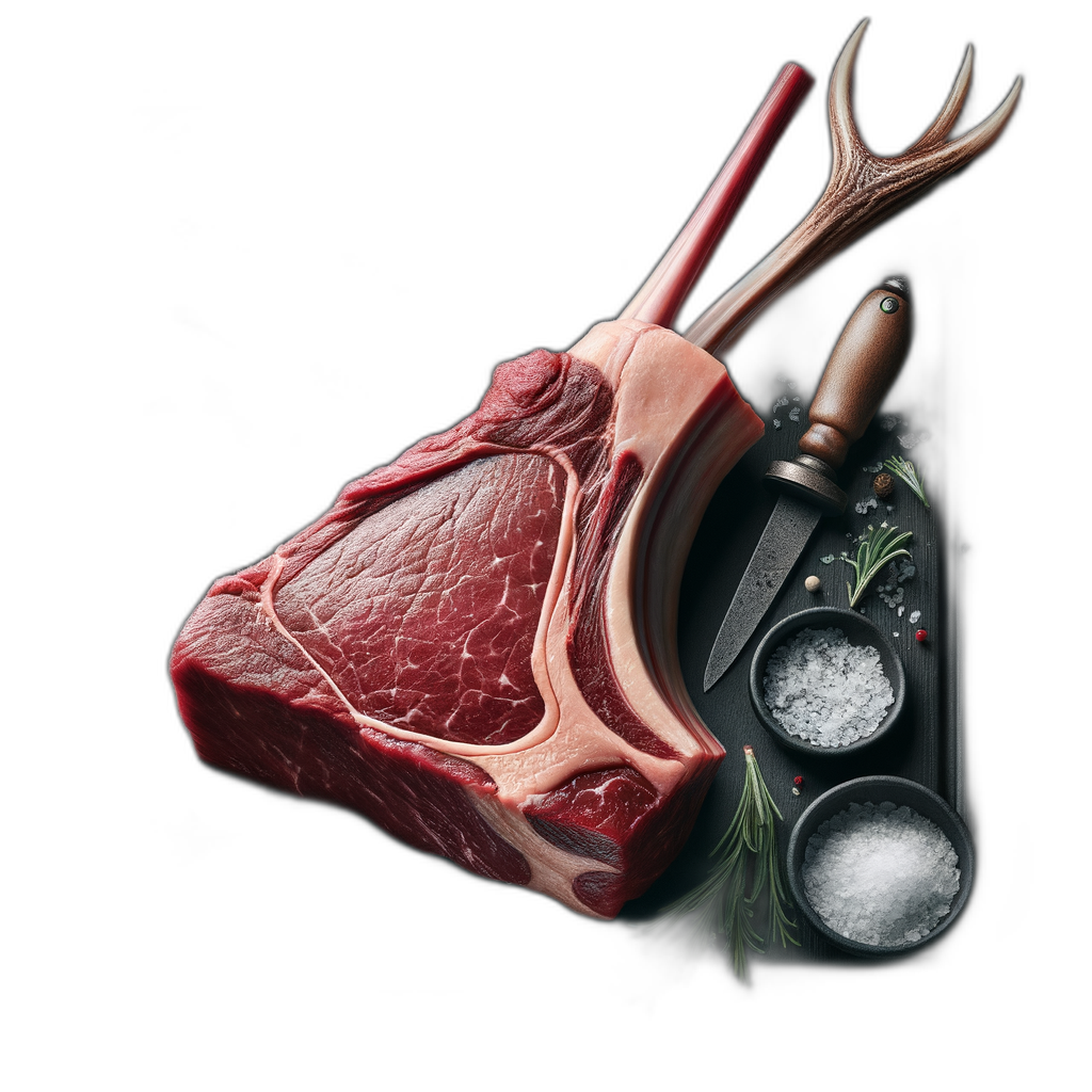 reindeer leg steak