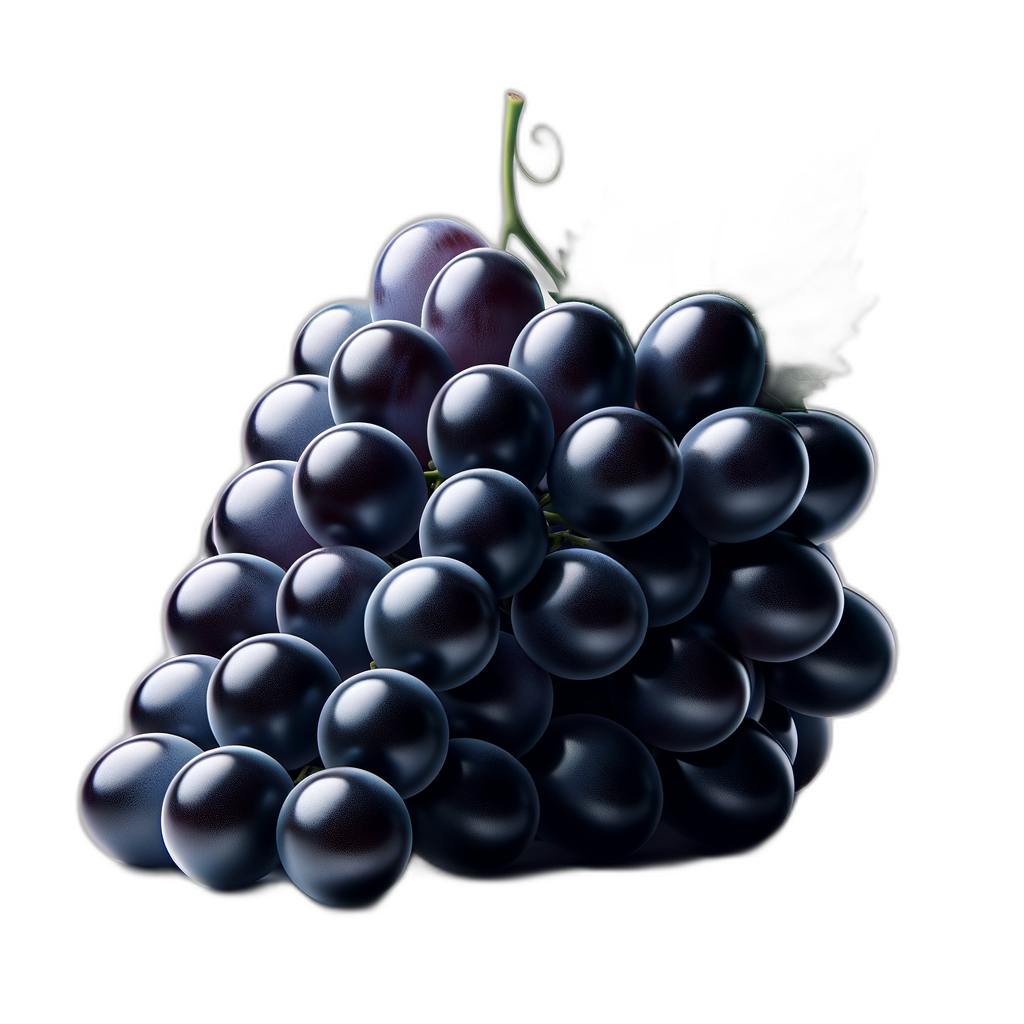 black grapes