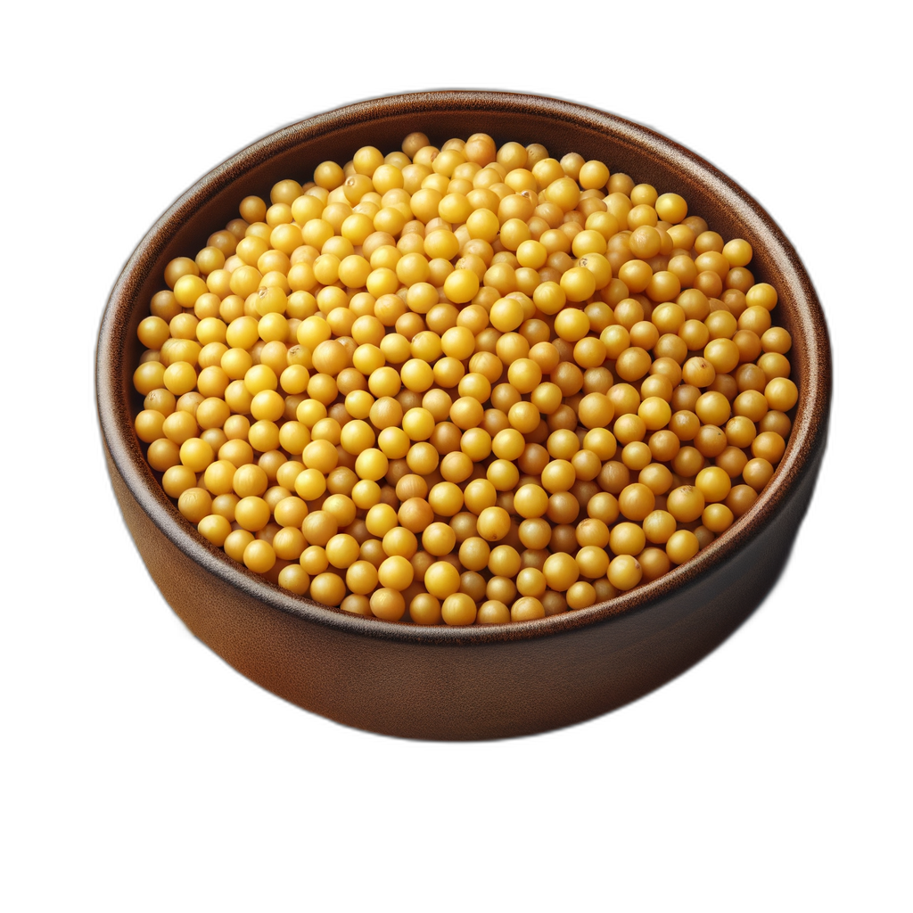 mustard seeds (yellow)