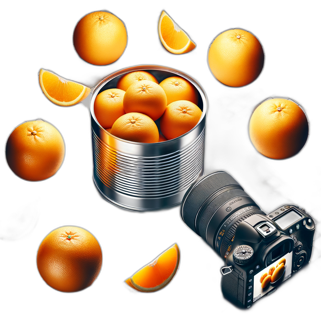 canned oranges