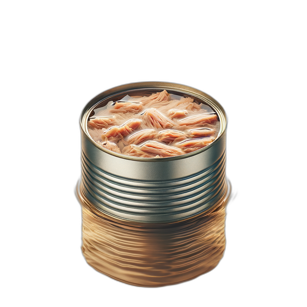 canned tuna in water